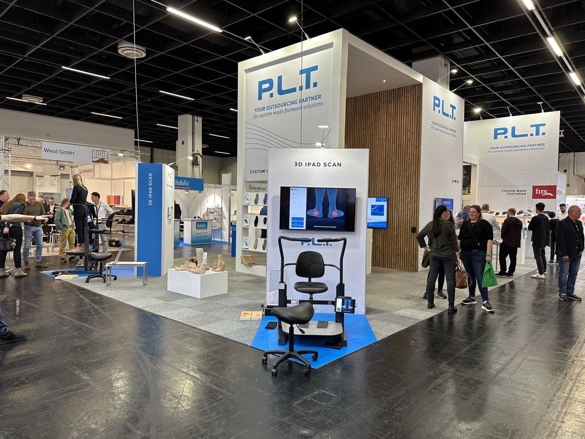 De Orthostand op de Orthopädie Schuh Technik-beurs in Keulen, 2023